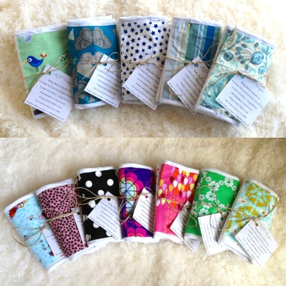 Baby Drool + Teething Pads – Handmade Strap Pads for Baby Carriers & Strollers - Picture 1 of 3